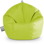 Happers - pouf enfant similicuir indoor vert