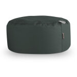 Happers - pouf rond similicuir indoor gris Happers - pouf rond similicuir indoor gris