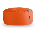 Happers - pouf rond similicuir indoor orange Happers - pouf rond similicuir indoor orange