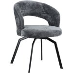 Happy garden - chaise en chenille grise ehba