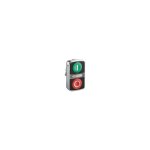 Schneider electric - harmony t�te bouton - poussoir double touche �22 vert + rouge e s ip66, ip69k - ...