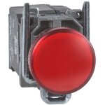 Schneider electric - harmony voyant rond 22 - ip66 - rouge - ampoule ba9s - 230v - xb4bv44