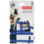 Harnais et laisse bleu taille s pour rongeurs - zolux Harnais et laisse bleu taille s pour rongeurs - zolux