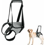 Harnais de soutien pour pattes arri�res pour chien, grand harnais pour chien avec poign�e de levage, ...
