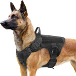 Harnais tactiques pour chien , gilets � anneaux pour chiens de travail militaires, harnais d'entra�nement ...