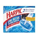 Bloc cuvette wc anti - tartre eau bleue - harpic