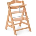 Hauck chaise haute en bois pour b�b� �volutive alpha + / natural