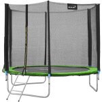 Hauki trampoline d'extrieur,  244 cm, vert, certifi gs, trampoline de jardin rond pour enfants, jusqu' ...