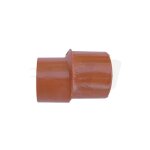 Rehausse en pvc rouge raccord accessoire de joint 80 x 125 mm pour descente