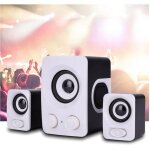 Haut - parleurs pc 2. 1 audio musique mp3 tv aux ordinateur de bureau ordinateur portable ft - q7 Haut - parleurs pc 2. 1 audio musique mp3 tv aux ordinateur de bureau ordinateur portable ft - q7