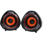 Haut - parleur st�r�o pour ordinateur pc 2. 0 filaire usb c�ble aux 3, 5 mm q87