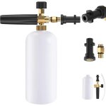 Galozzoit - haute pression à mousse lance à mousse de neige, réglable canon a mousse compatible avec ... Galozzoit - haute pression à mousse lance à mousse de neige, réglable canon a mousse compatible avec ...