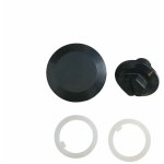 Capuchon + vis + rondelles pour chlorinateur et brominateur de piscine - noir - clx200ega hayward Capuchon + vis + rondelles pour chlorinateur et brominateur de piscine - noir - clx200ega hayward