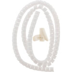 Gaine range c�ble �20mm 1, 5m - blanc zenitech