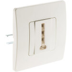 Prise tlphone 8 plots - blanc - venus zenitech