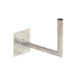 Hdsat bras coudé déport 500mm diamètre 50mm fixation parabole antenne satellite Hdsat bras coudé déport 500mm diamètre 50mm fixation parabole antenne satellite