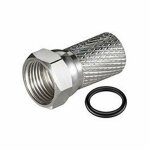 Hdsat fiche f 7mm avec joint torique connecteur cable coaxial tv satellite Hdsat fiche f 7mm avec joint torique connecteur cable coaxial tv satellite