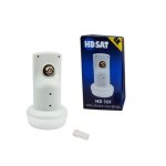 Hdsat - hd101 lnb single tête parabole universelle full hd 4k gain 65db Hdsat - hd101 lnb single tête parabole universelle full hd 4k gain 65db