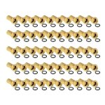 Hdsat lot 50 fiches f haut de gamme dor 7 mm sans joint torique