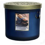 Heart and home - bougie ellipse 2 m�ches �pices et cannelle