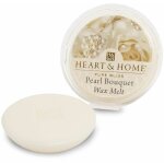 Galet pour br�le parfum cire de soja bouquet de perles