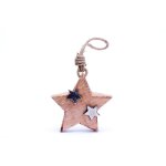 D�co pour sapin de no�l en bois etoile