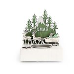 Photophore de no�l forest tradi - 1 bougie