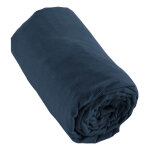 Hedda - drap housse 180x200cm flanelle de coton coloris nuit