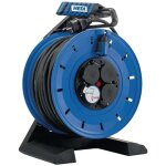 Hedi - drouleur de cble generation 7 champion 25 m h07rn - f 3 x 1, 5 mm 290 mm 4 prises de courant ...