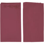 Hhg - toile de rechange pour toit de pergola baia 3x3m, bordeaux
