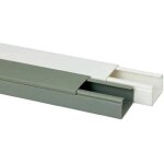 Heidemann 09966 goulotte cable grise 2000 x 40 x 25 mm