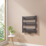 Heilmetz - s�che - serviette eau chaude 330w radiateur salle de bain chauffe eau pour chauffage central ...