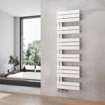 Heilmetz - sèche - serviettes 140 x 40 cm radiateur à eau chaude blanc, anti - bactérien, 570w, pour ... Heilmetz - sèche - serviettes 140 x 40 cm radiateur à eau chaude blanc, anti - bactérien, 570w, pour ...