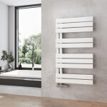 Heilmetz - sèche - serviettes 90 x 50 cm radiateur à eau chaude blanc, anti - bactérien, 441w, pour 4 ... Heilmetz - sèche - serviettes 90 x 50 cm radiateur à eau chaude blanc, anti - bactérien, 441w, pour 4 ...
