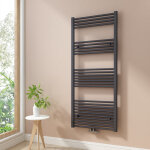 Heilmetz - s�che - serviette eau chaude 661w radiateur salle de bain chauffe eau pour chauffage central ...