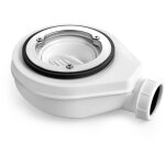 Siphons pour receveurs de douche 90mm, ensemble de drain avec siphon, drain de douche  40 / 50 mm diamtre ...