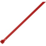 Hellermanntyton - lot de 25 colliers rouge de serrage r� - ouvrables 195x4, 7mm pa66