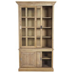 Hellin - bibliothque 4 portes en chne - victoria