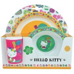 Cijep - hello kitty ensemble repas pour enfant comprenant une assiette � 22 cm, un bol � 16 cm et un ...