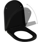 Abattant wc � fermeture en douceur si�ge de toilette cuvette lunette de toilette salle de bains maison ...