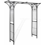 Helloshop26 - arche de jardin  rosiers plante grimpante 200 cm en hauteur