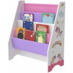 Bibliothque design pour salon tagre style original fisterra pour enfant avec 4 compartiments ouverts ...