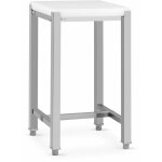 Helloshop26 - billot boucherie 40 x 50 cm hauteur de travail 86, 5 cm acier inoxydable / plastique (polyéthylè ... Helloshop26 - billot boucherie 40 x 50 cm hauteur de travail 86, 5 cm acier inoxydable / plastique (polyéthylè ...