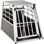 Helloshop26 - cage box caisse de transport chien mobile aluminium single