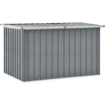 Helloshop26 - coffre bo�te meuble de jardin rangement gris 149 x 99 x 93 cm