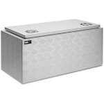 Helloshop26 - coffre de rangement aluminium 91 x 44, 5 x 43 cm 119 litres