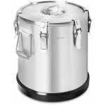 Conteneur isotherme inox alimentaire professionnel traiteur chaud froid (22 litres, double paroi isolée, ... Conteneur isotherme inox alimentaire professionnel traiteur chaud froid (22 litres, double paroi isolée, ...