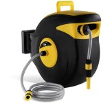 Helloshop26 - enrouleur de tuyau automatique - 30 m arrosage jardin