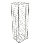 Helloshop26 - gabion 100 x 30 x 30 cm cm mur en pierre paroi bordure de jardin espalier clture panier ...