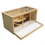 Helloshop26 - grande cage pour hamsters petits rongeurs souris rats grange 115 cm abri bois Helloshop26 - grande cage pour hamsters petits rongeurs souris rats grange 115 cm abri bois